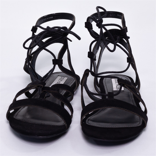 Strappy Suede Sandals