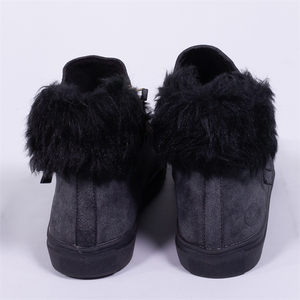 Suede and Fur Boots