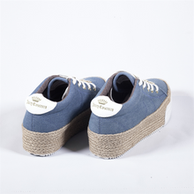 Load image into Gallery viewer, Denim Platform Shoes