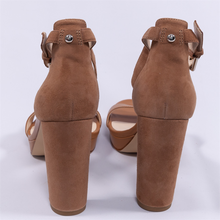 Load image into Gallery viewer, Suede Strappy Heels