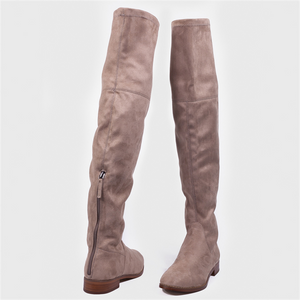 Thigh-High Suede Boots