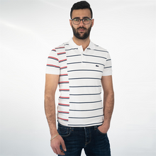 Load image into Gallery viewer, Striped Polo T-Shirt